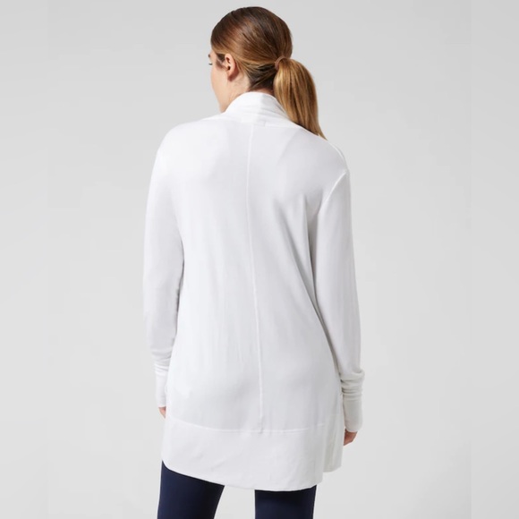 Athleta Pranayama Wrap in Bright White - Medium Petite - Picture 6 of 11